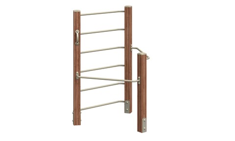 Система турников с лесенкой. ДС СП-1.47.4