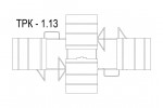 Тренажерная беседка на 4 тренажера (в составе ТР-1.61, ТР-1.67, ТР-1.62.1, ТР-1.72.1 с изменяемой нагрузкой) ТРК-1.13