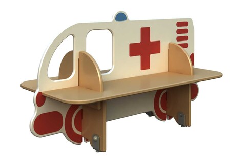 Скамейка детская "Скорая помощь" СД-1.13