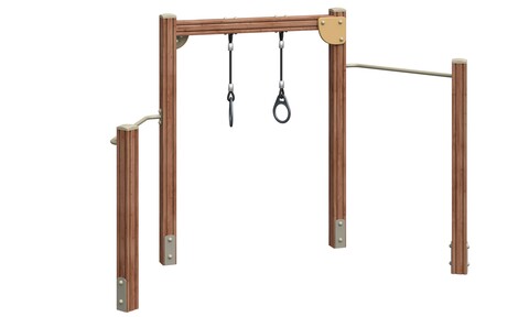 Система турников с кольцами. ДС СП-1.47.2