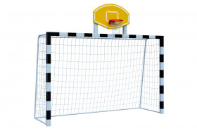 Ворота для мини-футбола с баскетбольным кольцом СП-1.56.1
