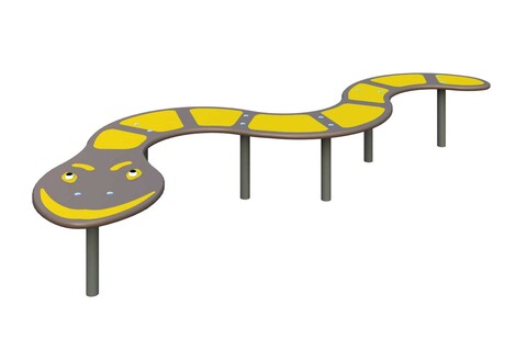 Игровая форма "Скамейка Змейка" МФ-1.53.1