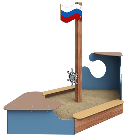 Песочница "Парусник" МФ-1.11