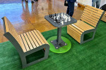 Стол "Парковый" с шахматной доской СТ-1.6
