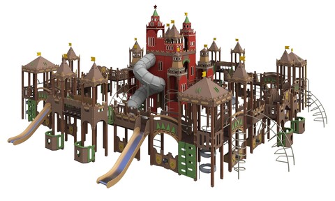 Игровой комплекс "Московский Кремль" ИКС-1.84