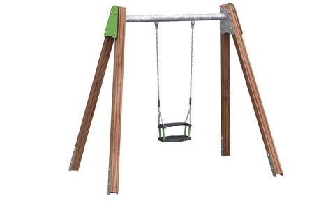 Качели на цепном подвесе (брус) КАЧ-1.8