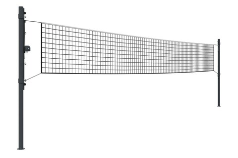 Волейбольные стойки сетка в комплекте СП-1.11