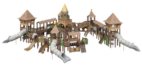 Игровой комплекс "Древнерусский Кремль" ИКС-1.83