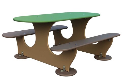 Стол детский "Овальный" МФ-1.33